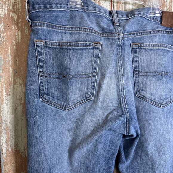 Lucky Brand 121 Heritage Slim Jeans Men's Size 34x30 (Actual 37x29) Blue Denim - Picture 8 of 10